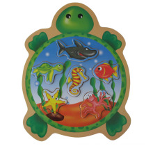 Wooden Puzzles Animal Shaped Wooden Toy (34205A)